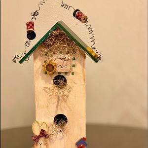 Hand Painted Decorative Birdhouse
